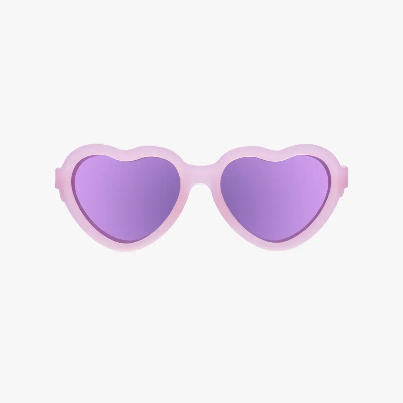 Babiators - Polarized Heart Sunglasses: Ages 3-5 / Frosted Pink