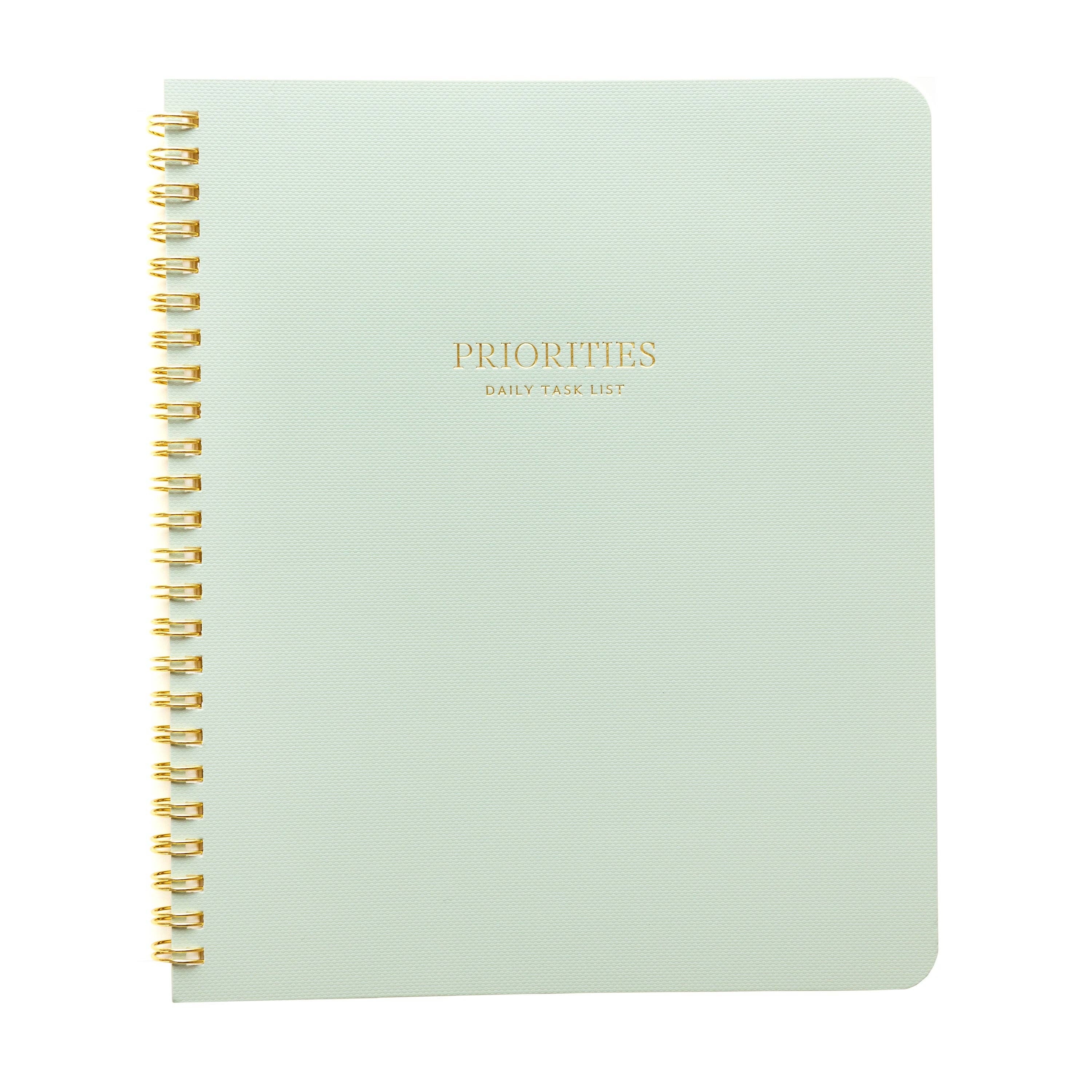 Sugar Paper - Priorities Notebook, Green