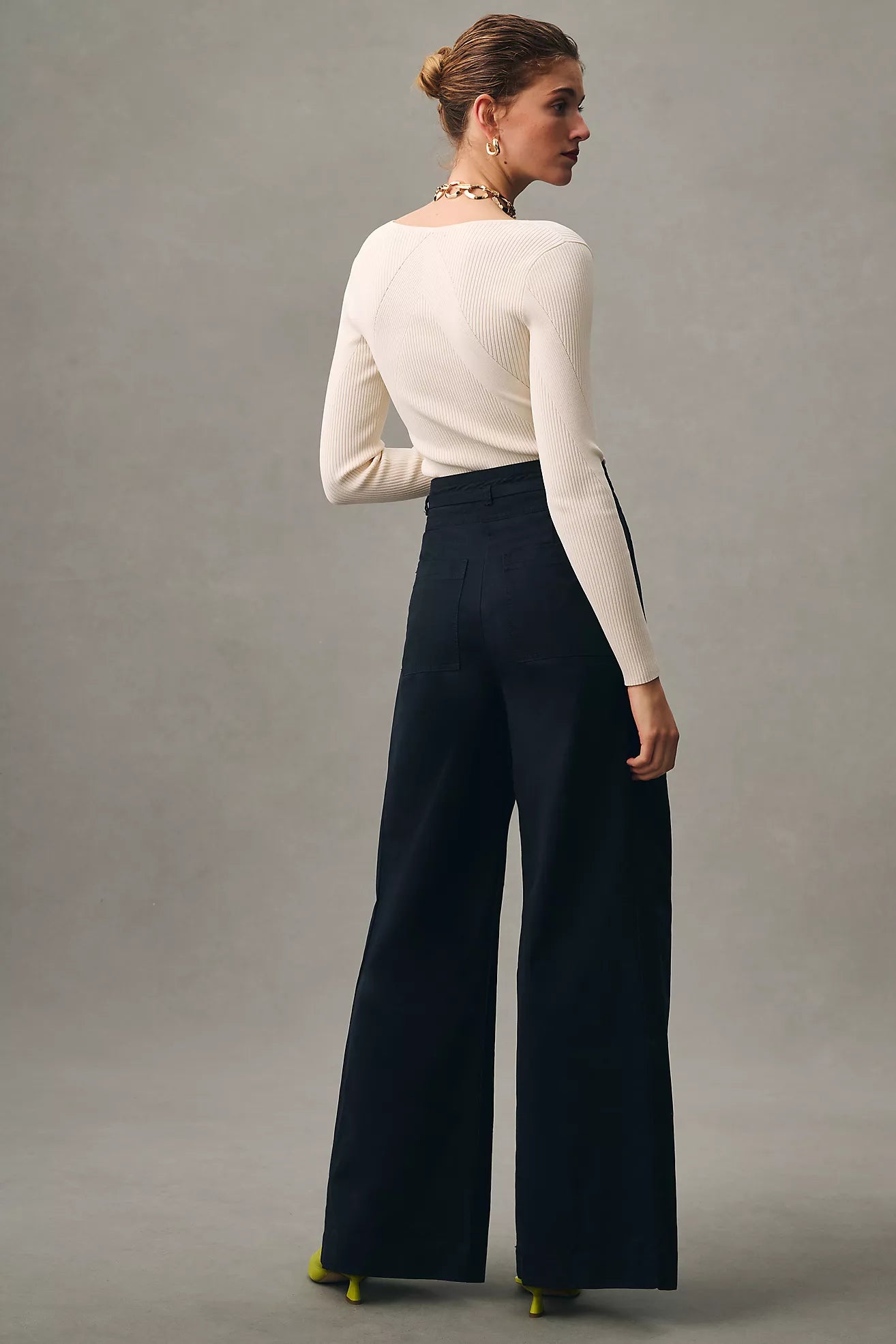 Image of Mick Wide Leg Trouser