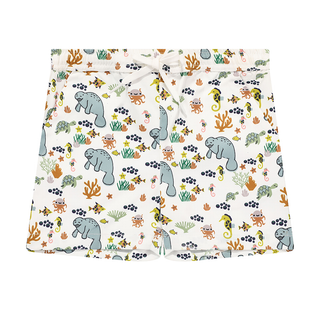 Emerson and Friends - Manatee Swim Trunks Kids Swimsuit: 6/7T