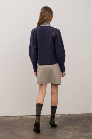 Cutout Sweater