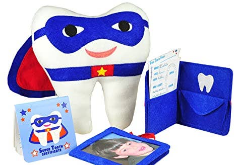 Bearington Collection - Tooth Fairy Superhero Gift Set