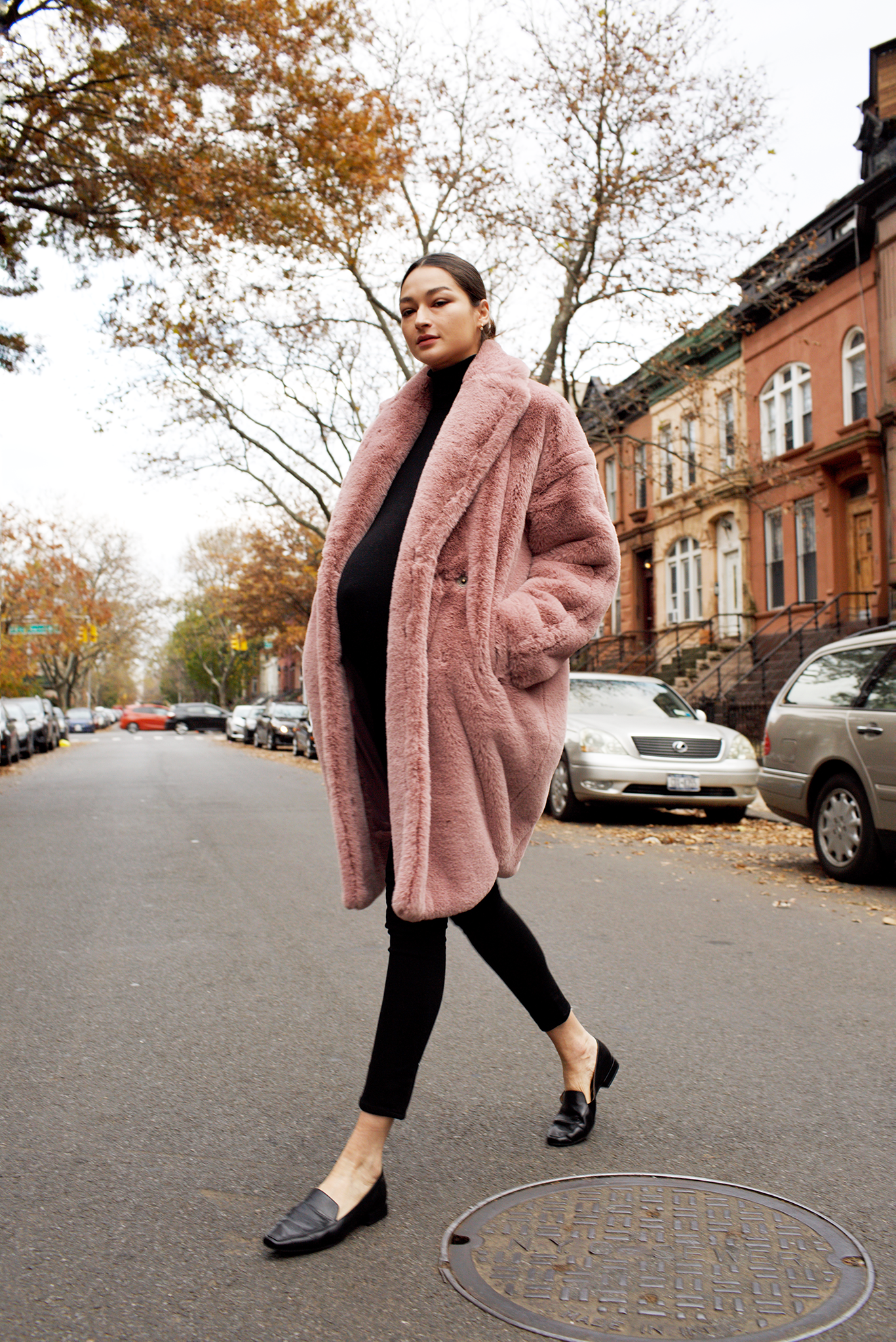 George sales pink coat