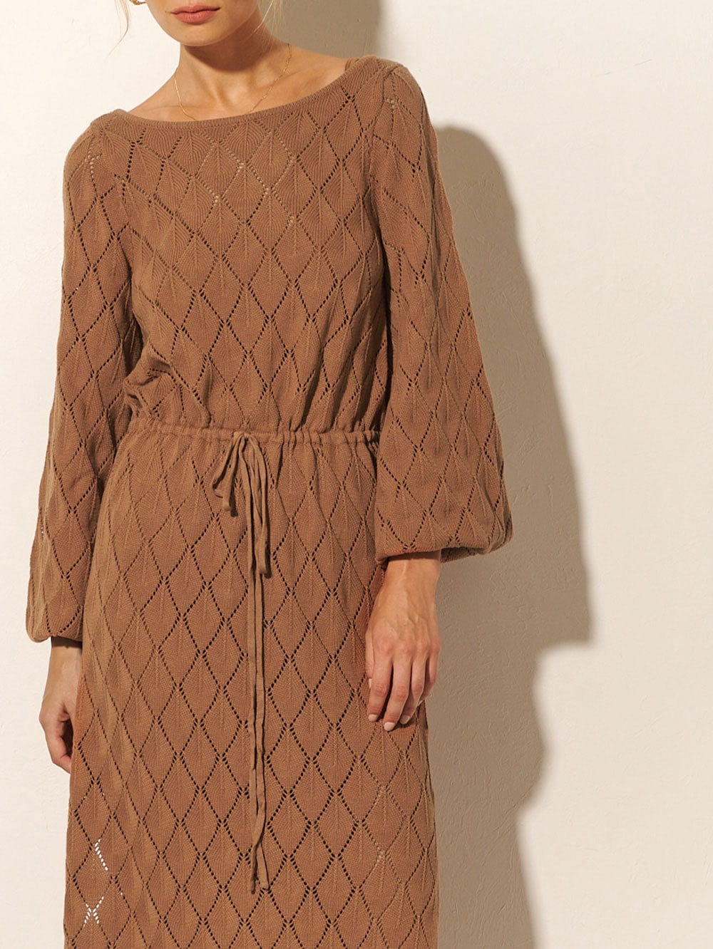 Image of Claudia Knit Dress - Cinnamon