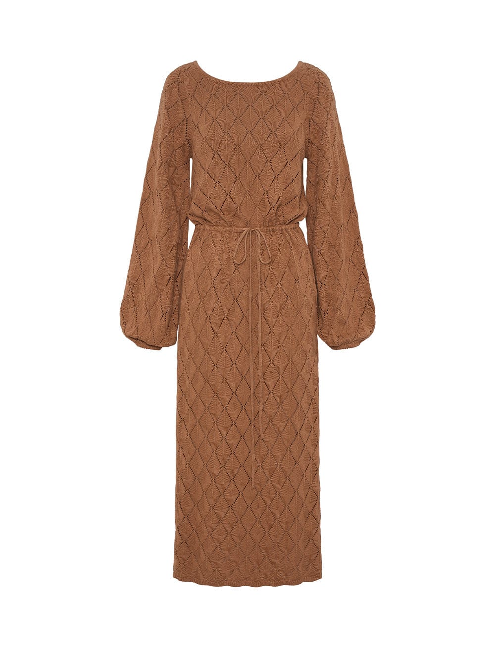 Image of Claudia Knit Dress - Cinnamon