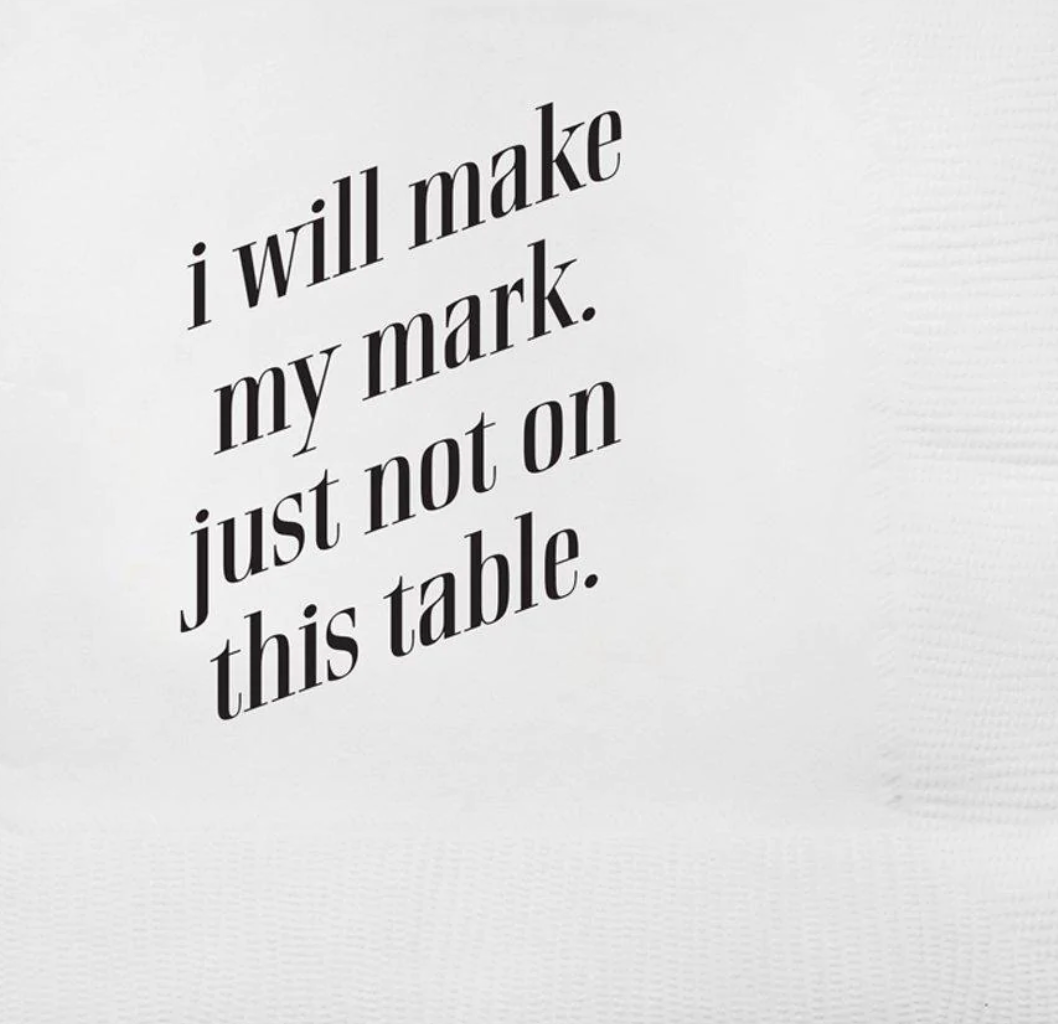 Make My Mark Cocktail Napkins