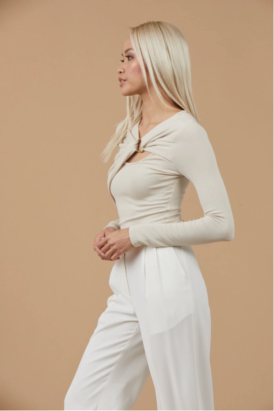 Image of Yves Key Ring Top