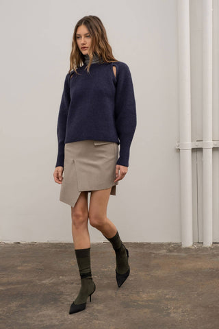 Cutout Sweater