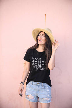 Image of to: little arrows - Mom Names Shirt: L