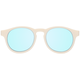 Babiators - Sweet Cream Keyhole with Blue Lens: Ages 3-5