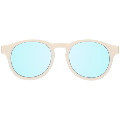 Babiators - Sweet Cream Keyhole with Blue Lens: Ages 3-5