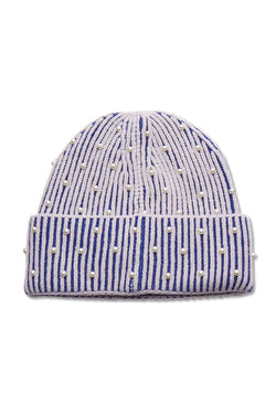 Image of Sunday Stripe Embellished Stripe Ribbed Bernie